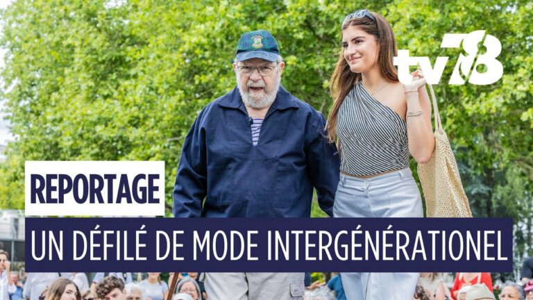 Un défilé de mode intergénérationnel au Chesnay-Rocquencourt !