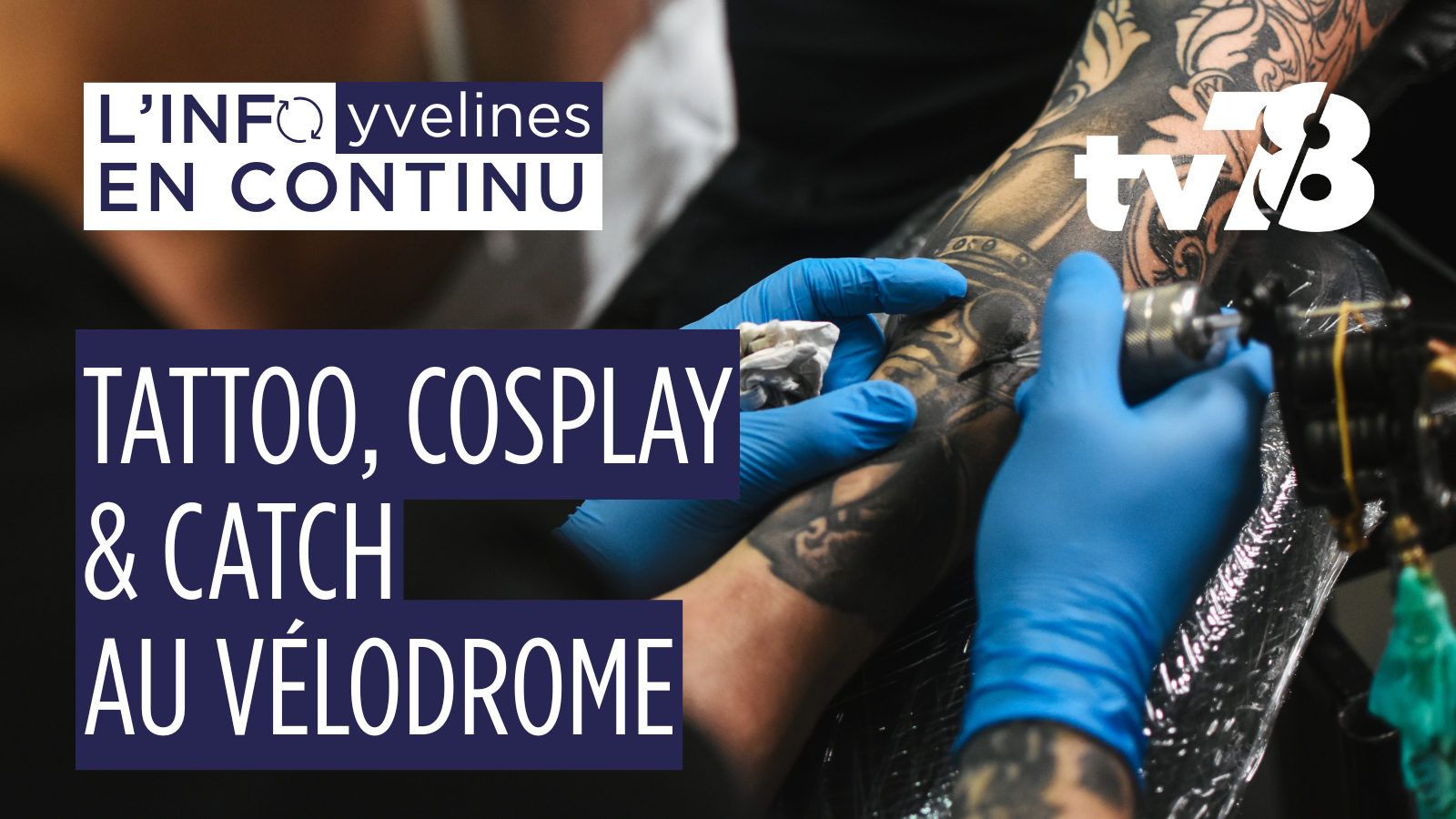 Salon international du tatouage 2025 : Saint-Quentin-en-Yvelines accueille l’événement au Vélodrome