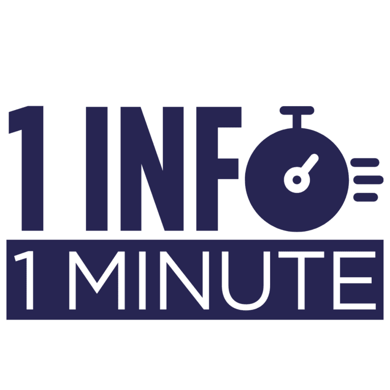 1 info, 1 minute