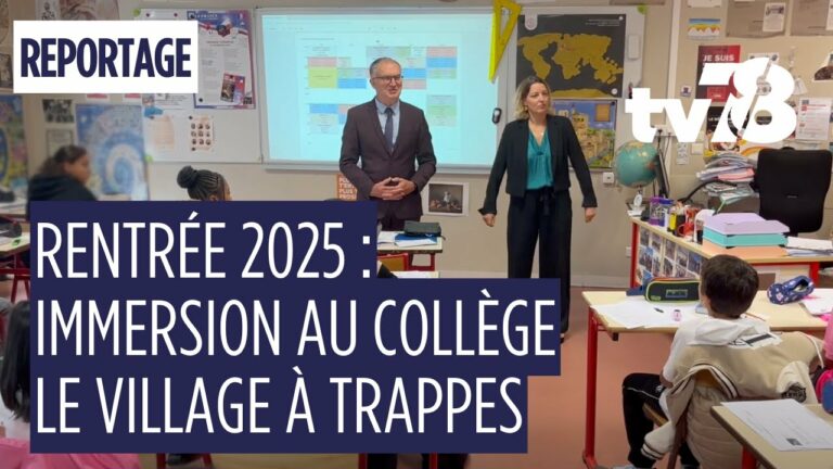 Rentrée des classes à Trappes : immersion avec un principal de collège