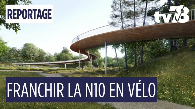 Montigny-le-Bretonneux : une passerelle pour vélos et piétons au-dessus de la N10 d’ici 2027
