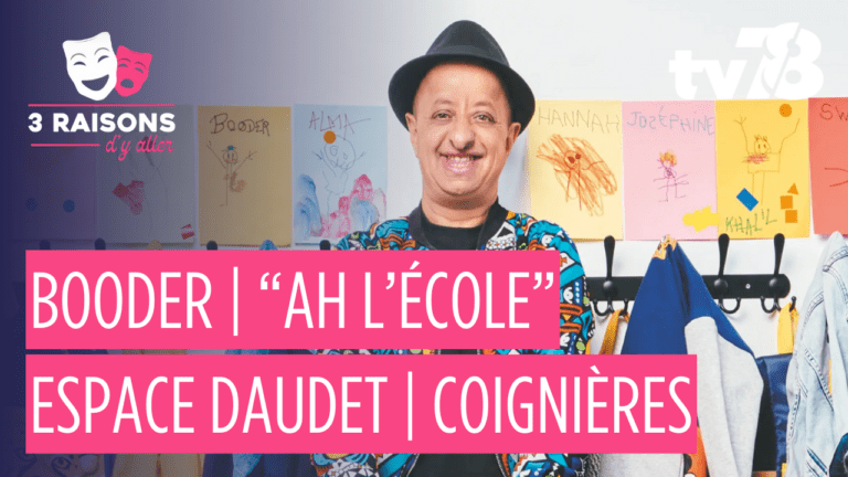 Coignières : Booder présente son spectacle sur l’école à l’Espace Daudet