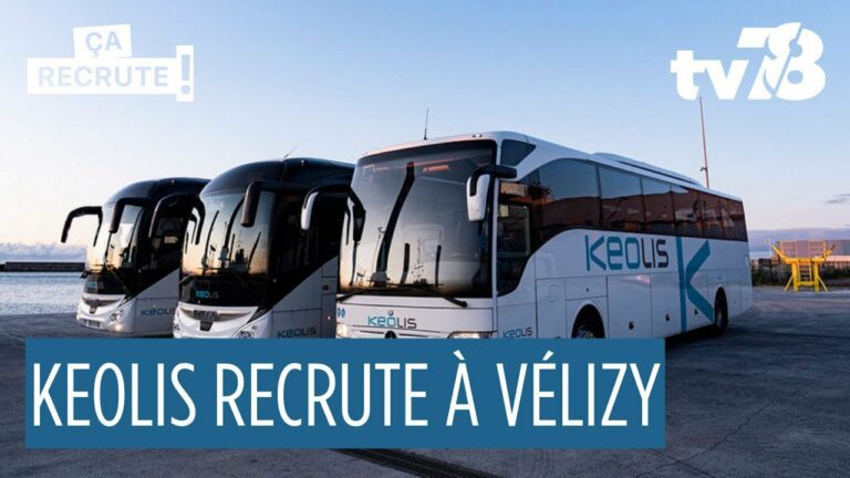 Ça Recrute ! Keolis embauche 30 conducteurs de bus et un électro-mécanicien à Vélizy-Villacoublay