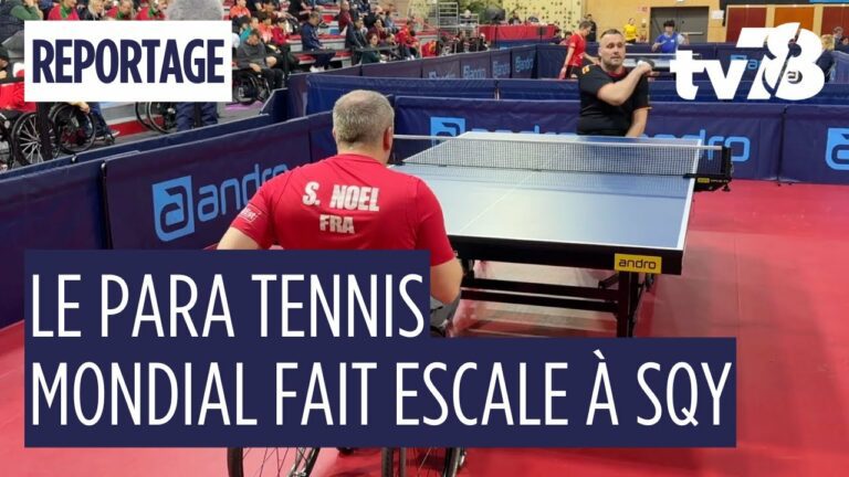 Para tennis de table : 200 sportifs internationaux en compétition à Voisins-le-Bretonneux