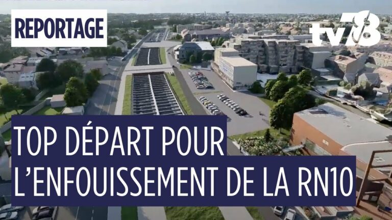 Travaux sur la RN10 à Trappes : l’enfouissement débutera à partir de novembre