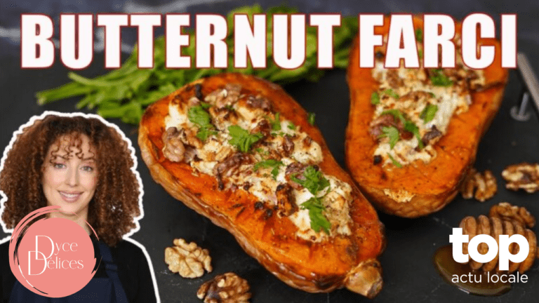 « Dyce Délices » : le butternut rôti au chèvre, miel et noix, une recette automnale pleine de saveurs