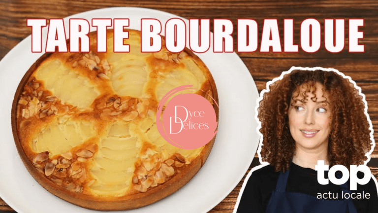 Tarte poire amandine : une version simple et efficace de la tarte Bourdaloue | Dyce Délices