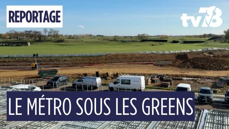 Ligne 18 : le métro passera bientôt sous le Golf National de Saint-Quentin-en-Yvelines
