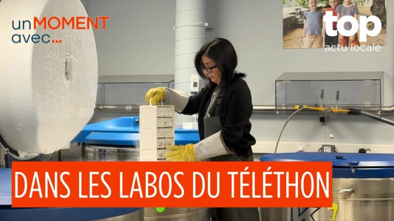 Au généthon, à Évry, les dons du Téléthon deviennent des thérapies