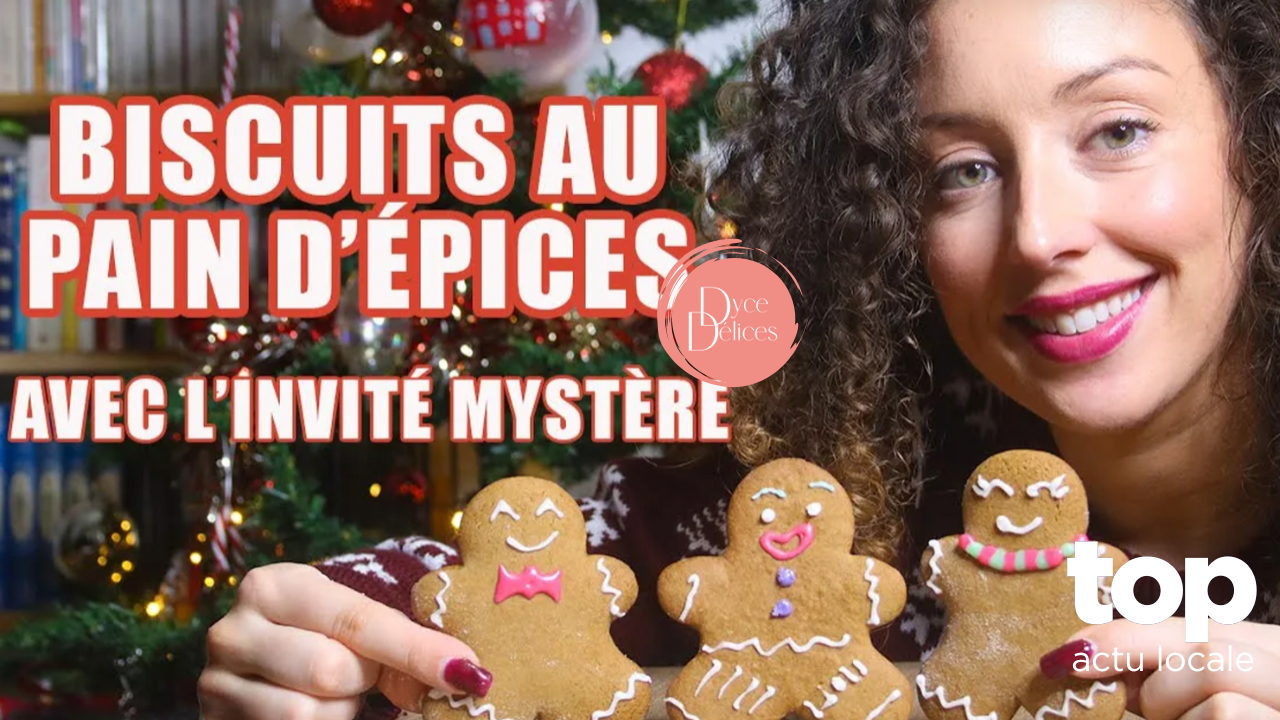 Gingerbread man : la recette des biscuits de Noël signée « Dyce Délices »