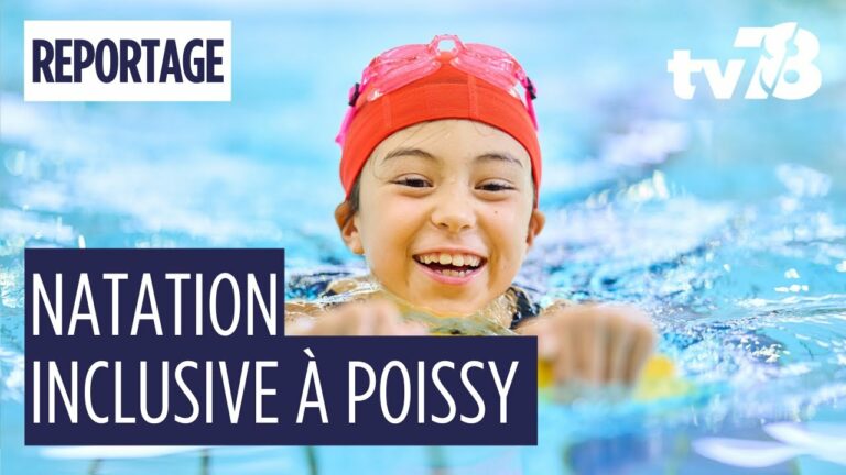 Handicap : des cours de natation adaptés pour les enfants à Poissy