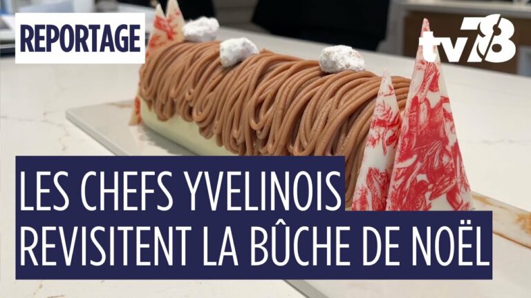 Bûche de Noël : les pâtissiers des Yvelines dévoilent leurs créations
