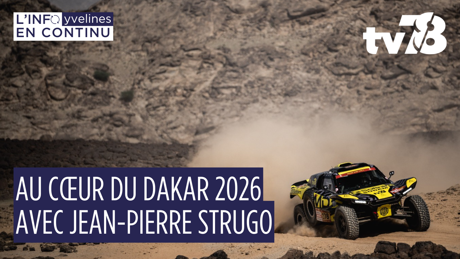 Dakar 2026 : Jean-Pierre Strugo, 79 ans, le doyen toujours en course