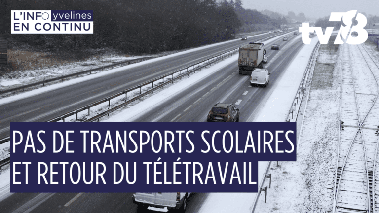 Neige dans les Yvelines : transports scolaires suspendus et télétravail encouragé ce mercredi 🔴