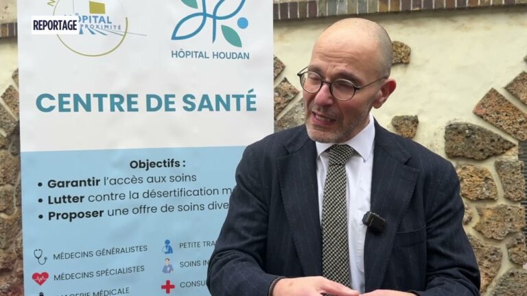 Le centre de santé de Houdan inaugure son label « France Santé »