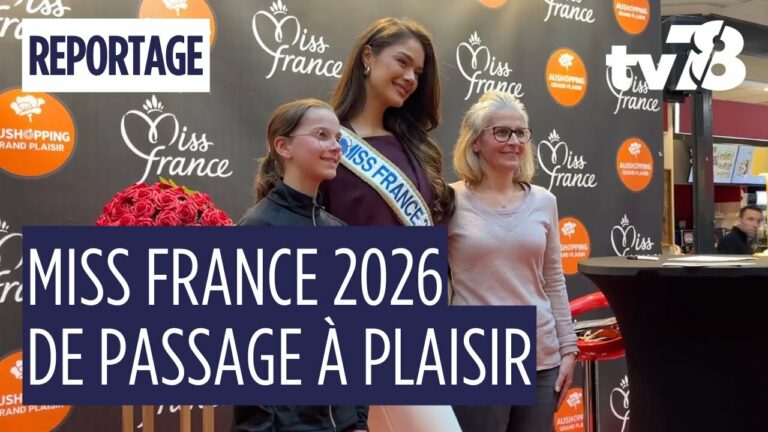 Miss France 2026 à Plaisir : Hinaupoko Devèze à la rencontre du public yvelinois
