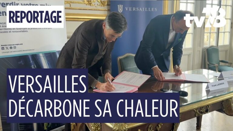 Réseau de chaleur : Versailles mise sur la géothermie pour décarboner son chauffage urbain