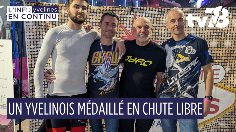 Du parachute à la soufflerie, un Yvelinois médaillé porté par la passion