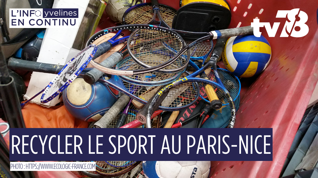 Recycler son matériel sportif au village du Paris-Nice 2026 à Achères