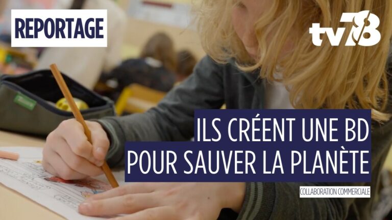 Versailles Grand Parc : des élèves créent une BD pour sensibiliser à l’environnement