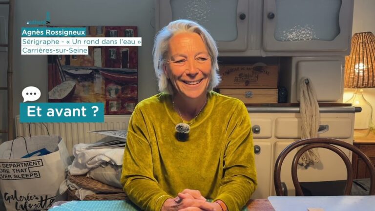 À Carrières-sur-Seine, Agnès Rossigneux donne une seconde vie aux tissus anciens grâce à la sérigraphie