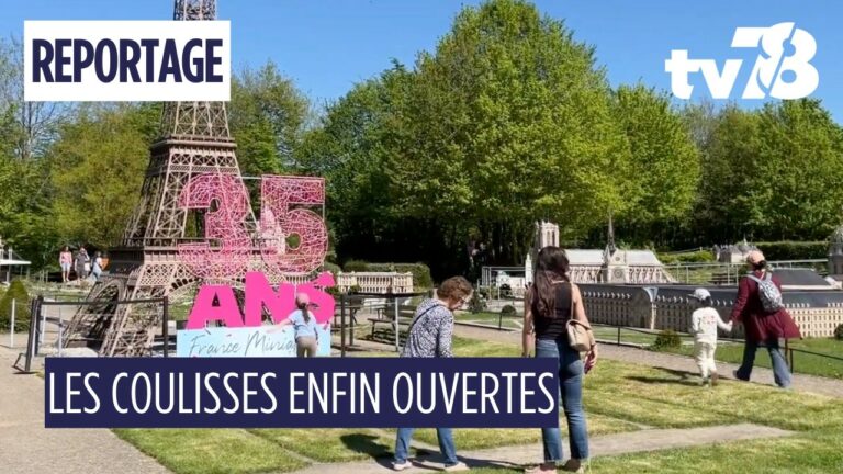 35 ans de France Miniature : pour la première fois, le parc dévoile ses secrets de fabrications