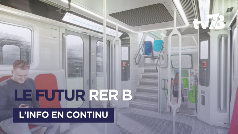 Transport : Île-de-France Mobilités dévoile les premières images du nouveau RER B MI20