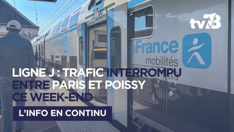 Ligne J : aucun train entre Paris-Saint-Lazare et Poissy ce week-end