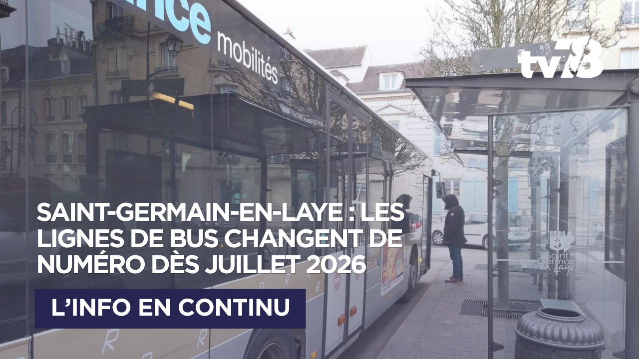 Saint-Germain-en-Laye : les lignes de bus changent de numéro dès le 13 juillet