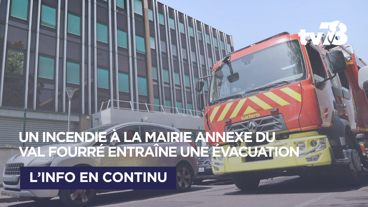 Mantes-la-Jolie : un incendie à la mairie annexe du Val Fourré mobilise une vingtaine de pompiers