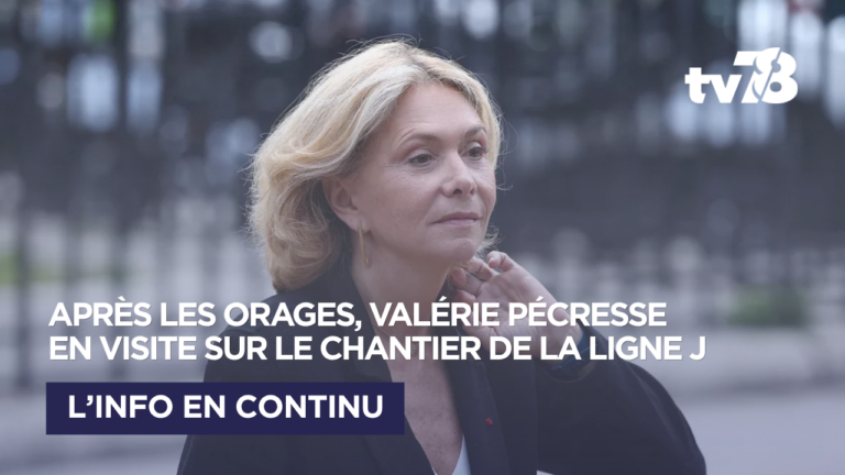 Ligne J : Valérie Pécresse se rendra dans les Yvelines après les violents orages
