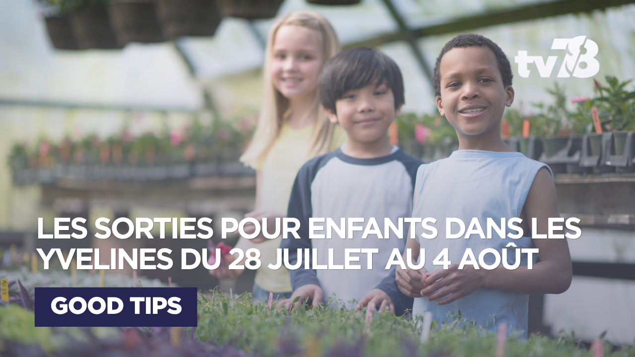 Agenda enfants Yvelines : 5 sorties du 28 juillet au 4 août
