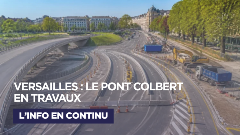 Versailles : le pont Colbert en travaux, la bretelle d&rsquo;accès à la N12 fermée pendant près d&rsquo;un mois