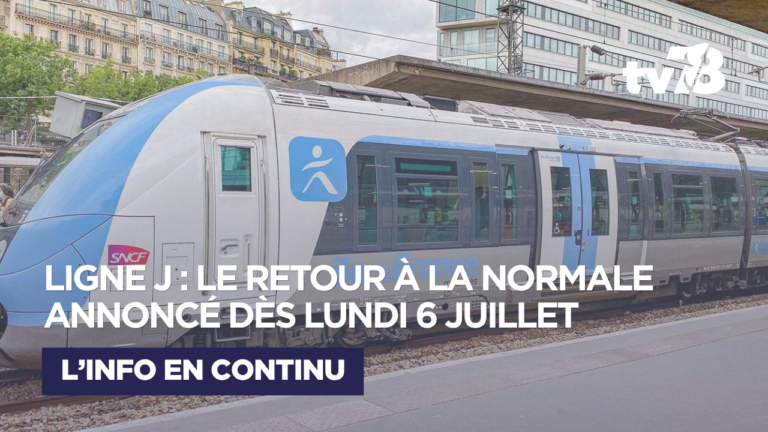 Ligne J : le retour à la normale attendu dès lundi après une semaine de perturbations