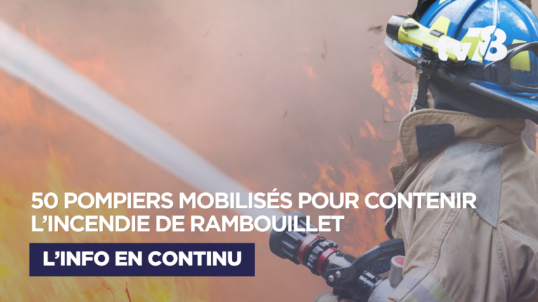 Rambouillet : un incendie dans un camping mobilise une cinquantaine de pompiers