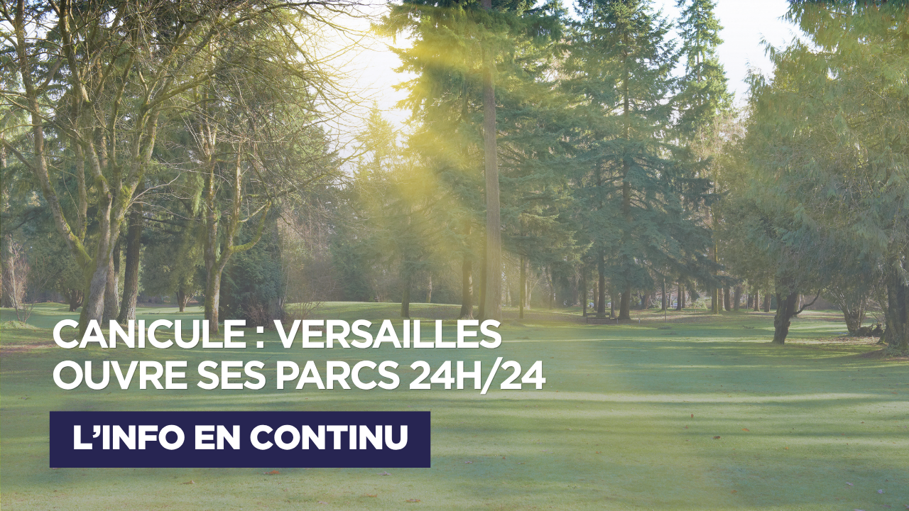Canicule : Versailles ouvre ses parcs toute la nuit jusqu&rsquo;au 12 juillet