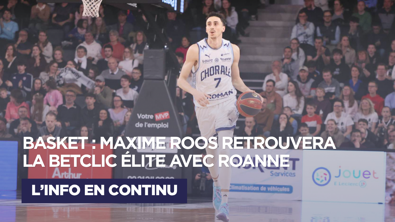 Basket : le Yvelinois Maxime Roos retrouvera la Betclic Élite avec Roanne