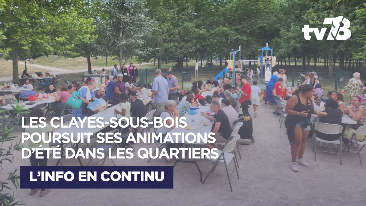 Les Clayes-sous-Bois poursuit ses animations d’été dans les quartiers