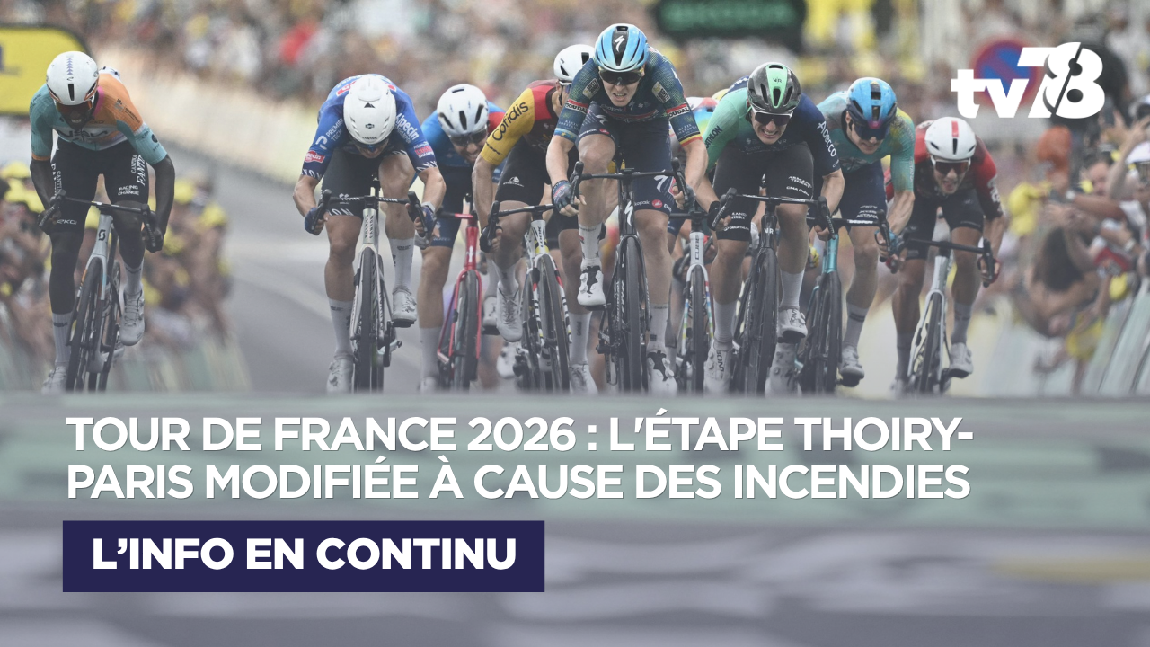 Tour de France 2026 : l&rsquo;ultime étape entre Thoiry et Paris modifiée en raison des incendies