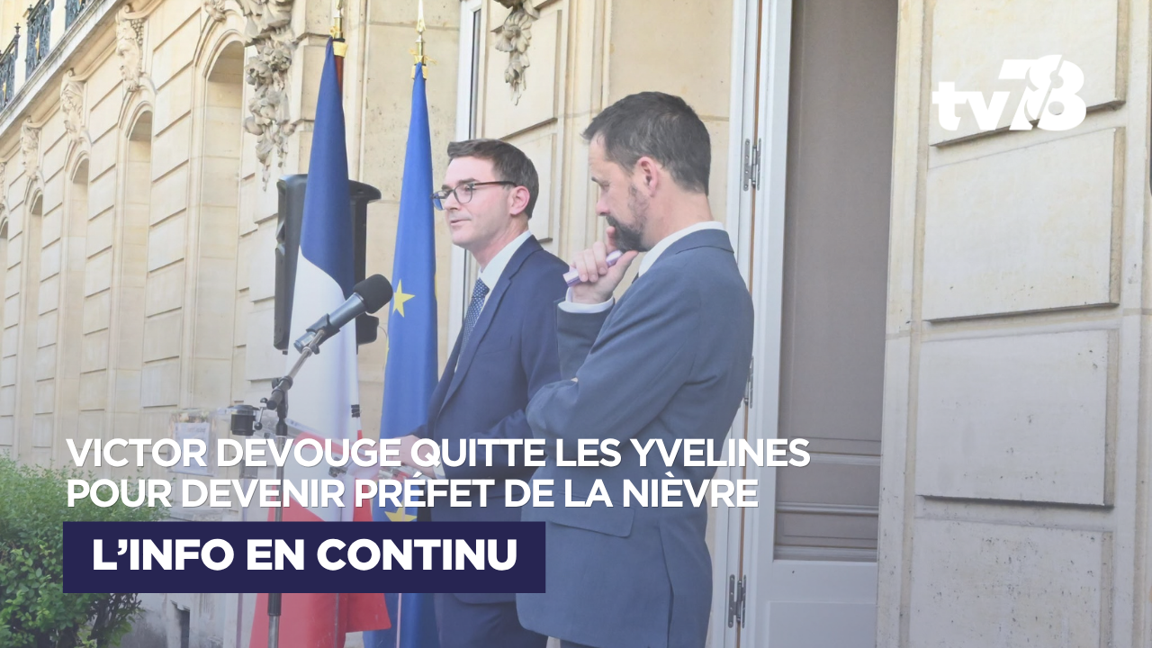 Victor Devouge quitte les Yvelines pour devenir préfet de la Nièvre