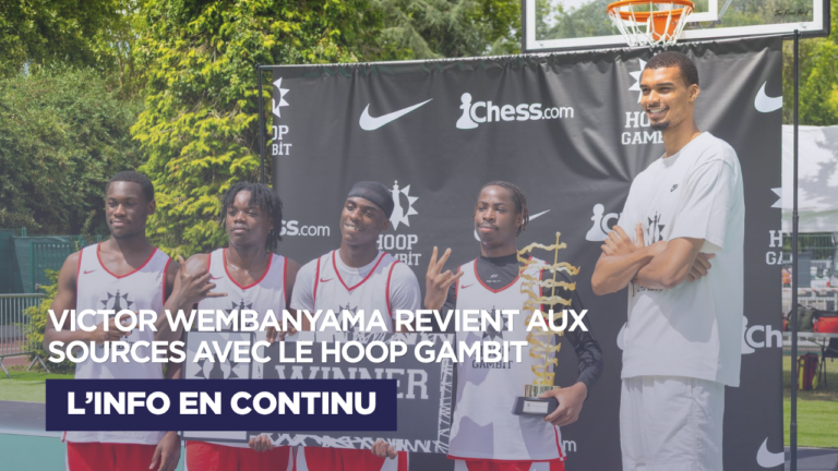 Victor Wembanyama relance son « Hoop Gambit » entre Le Chesnay-Rocquencourt et Nanterre