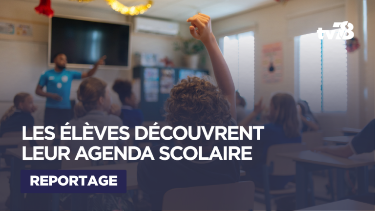 Versailles Grand Parc : les élèves découvrent l&rsquo;agenda scolaire qu&rsquo;ils ont illustré
