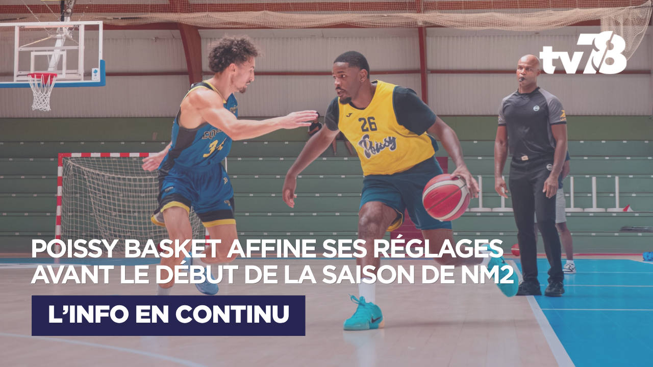 Poissy Basket poursuit sa préparation avant le début de la saison de NM2