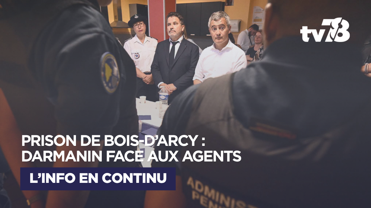 Bois-d’Arcy : Gérald Darmanin rencontre les surveillants de la prison, FO Justice demande des actes
