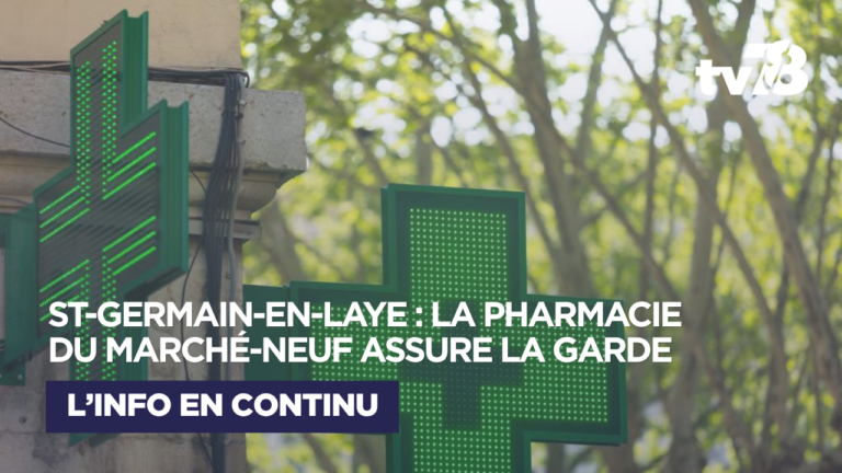 Saint-Germain-en-Laye : quelle pharmacie de garde ce dimanche 23 août ?