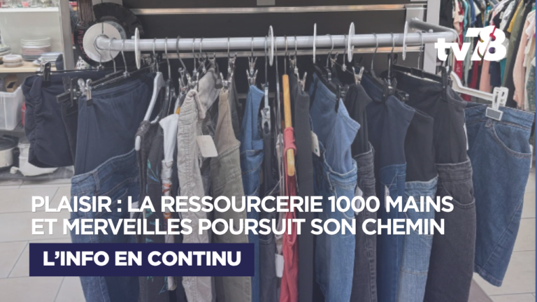 À Plaisir, la ressourcerie 1000 Mains et Merveilles poursuit son développement