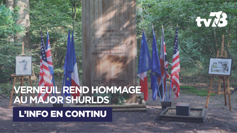 Verneuil-sur-Seine rend hommage au major Henry Shurlds