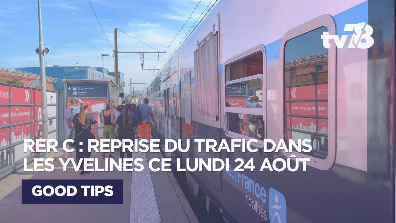 RER C : le trafic reprend dans les Yvelines, quatre gares rouvrent