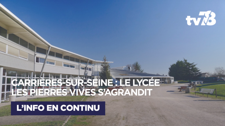Carrières-sur-Seine : Valérie Pécresse inaugure l’extension du lycée Les Pierres Vives