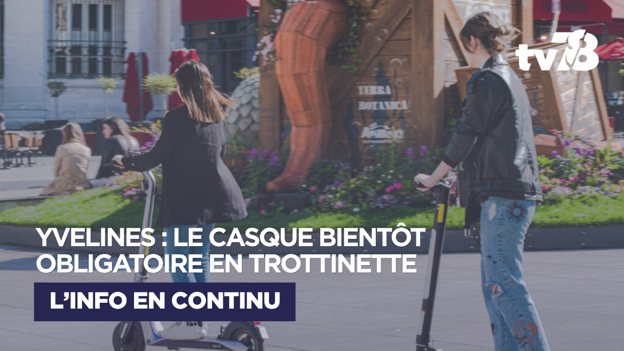 Trottinettes électriques : le casque et le gilet bientôt obligatoires dans les Yvelines